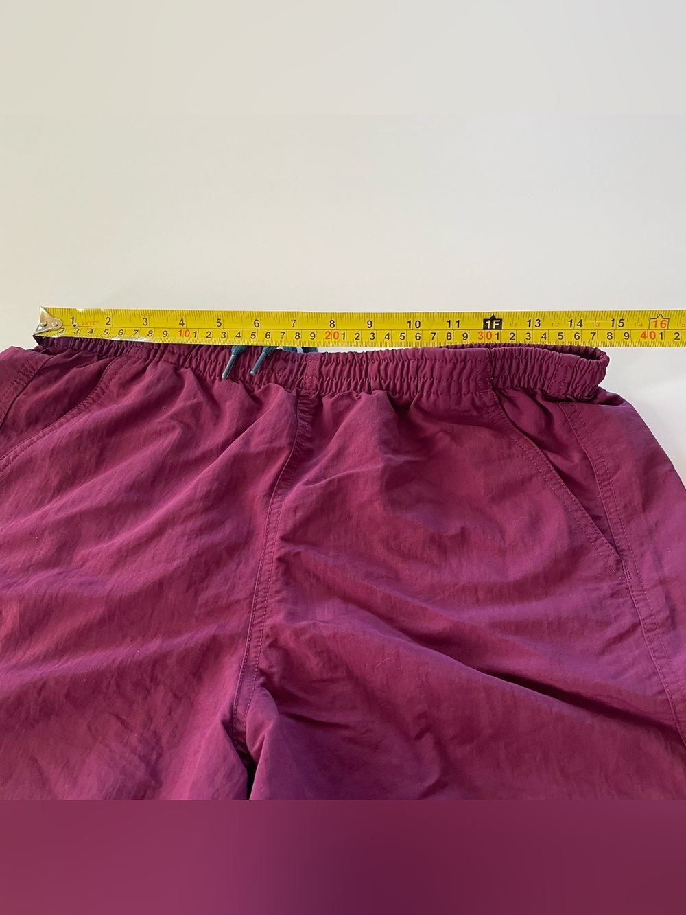 Patagonia Women's Athletic Shorts in Plum - Picture 5 of 6